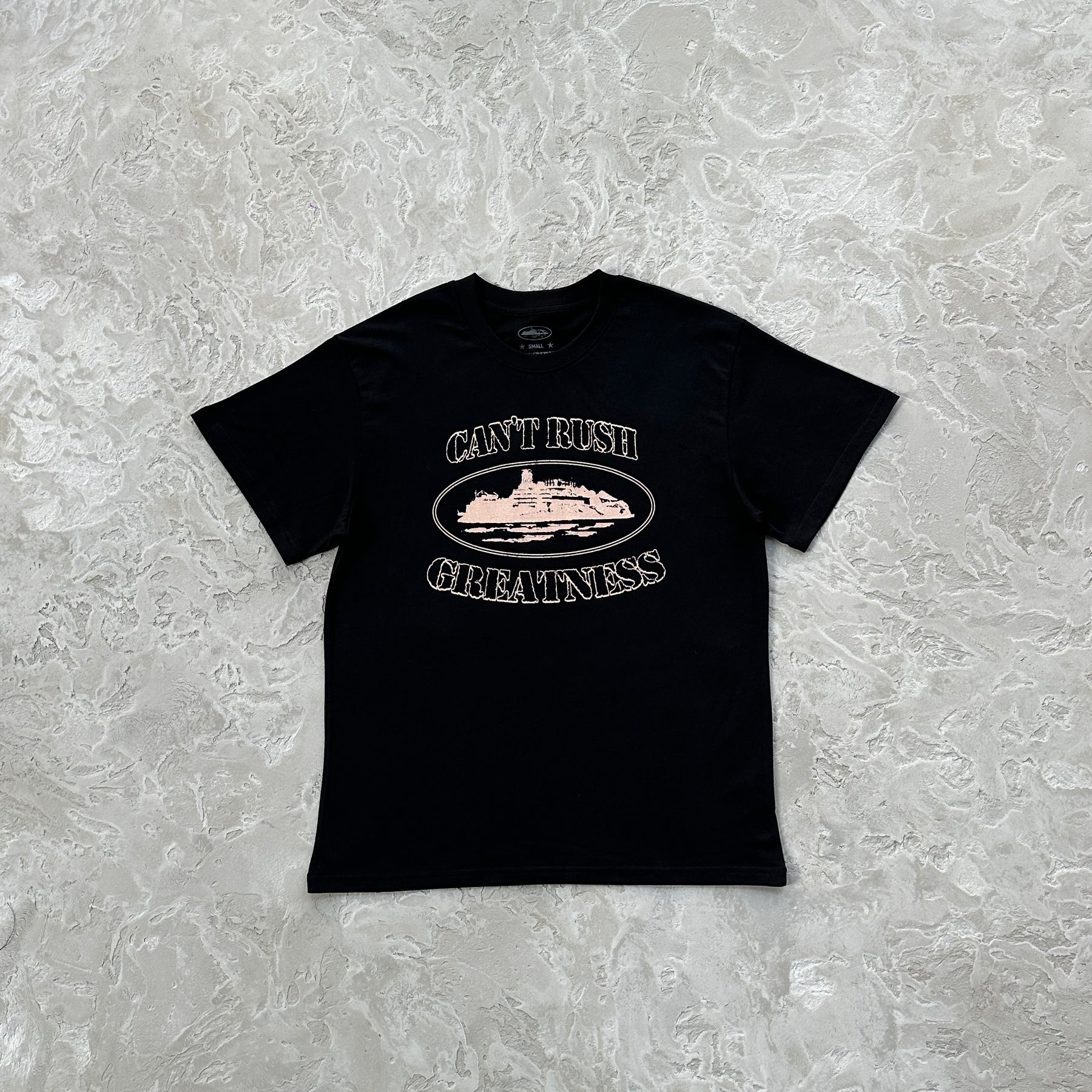 Camiseta Central cee x Corteiz "Cant Rush the Greatness"