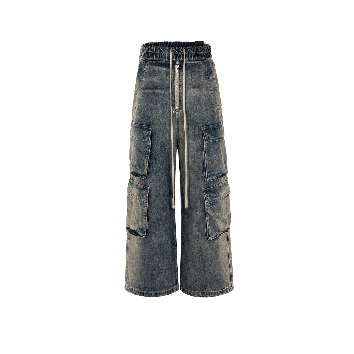Calça Cargo Rick Owens Multi Pockets Jeans (no tags)