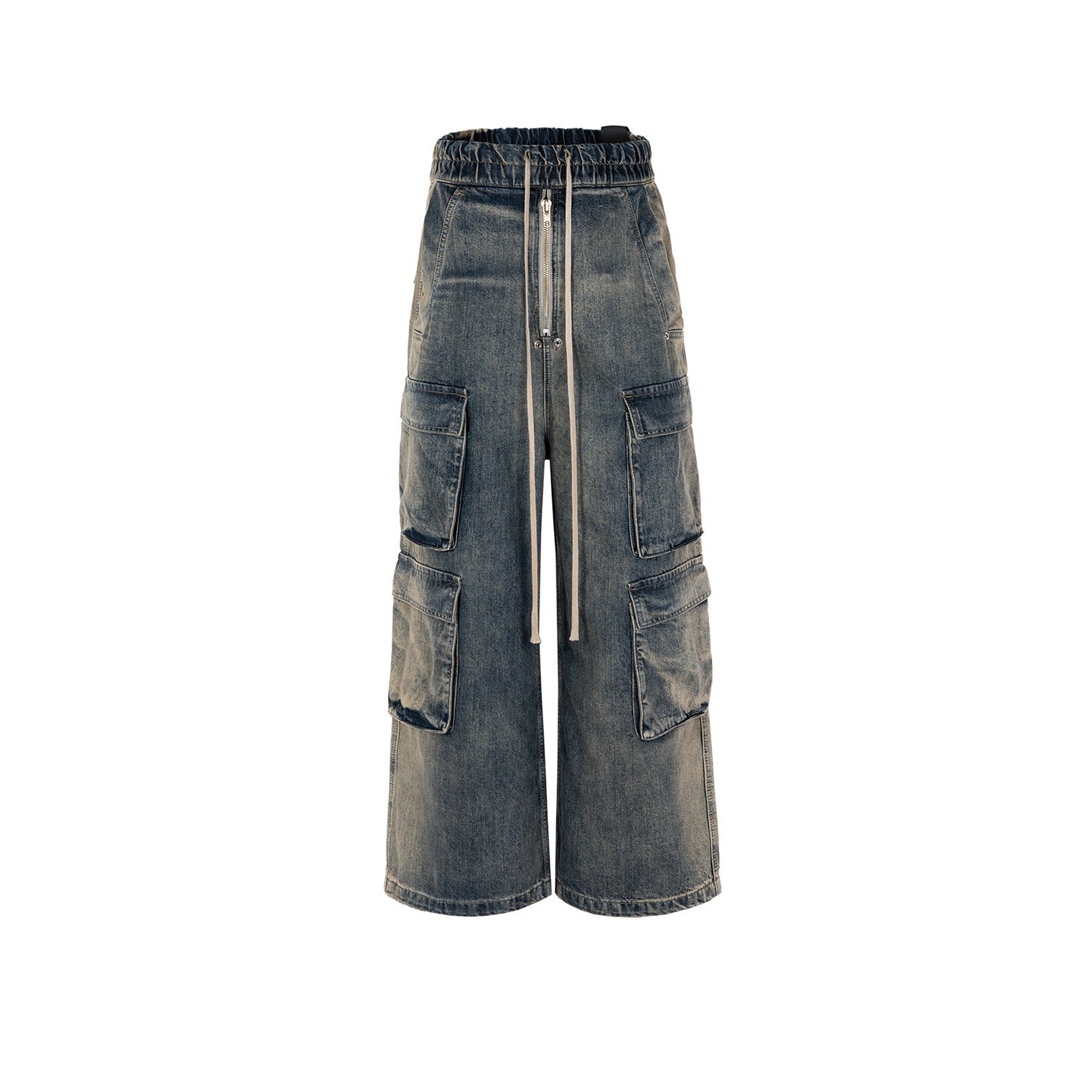 Calça Cargo Rick Owens Multi Pockets Jeans (com tags)