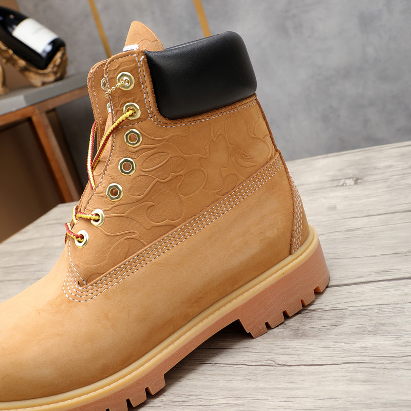 Bape X Timberland "Yellow Boots"