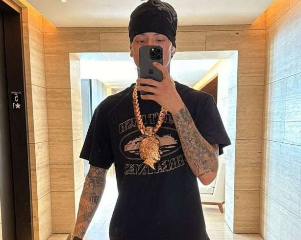 Camiseta Central cee x Corteiz "Cant Rush the Greatness"