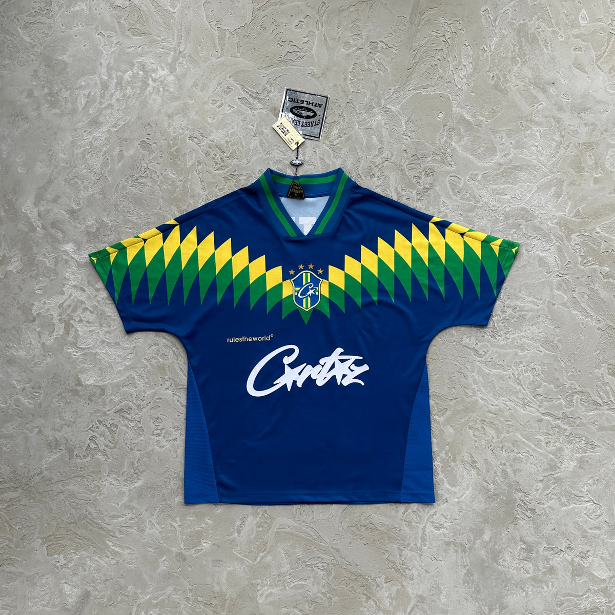 Camiseta Corteiz "Brasil Jersey"