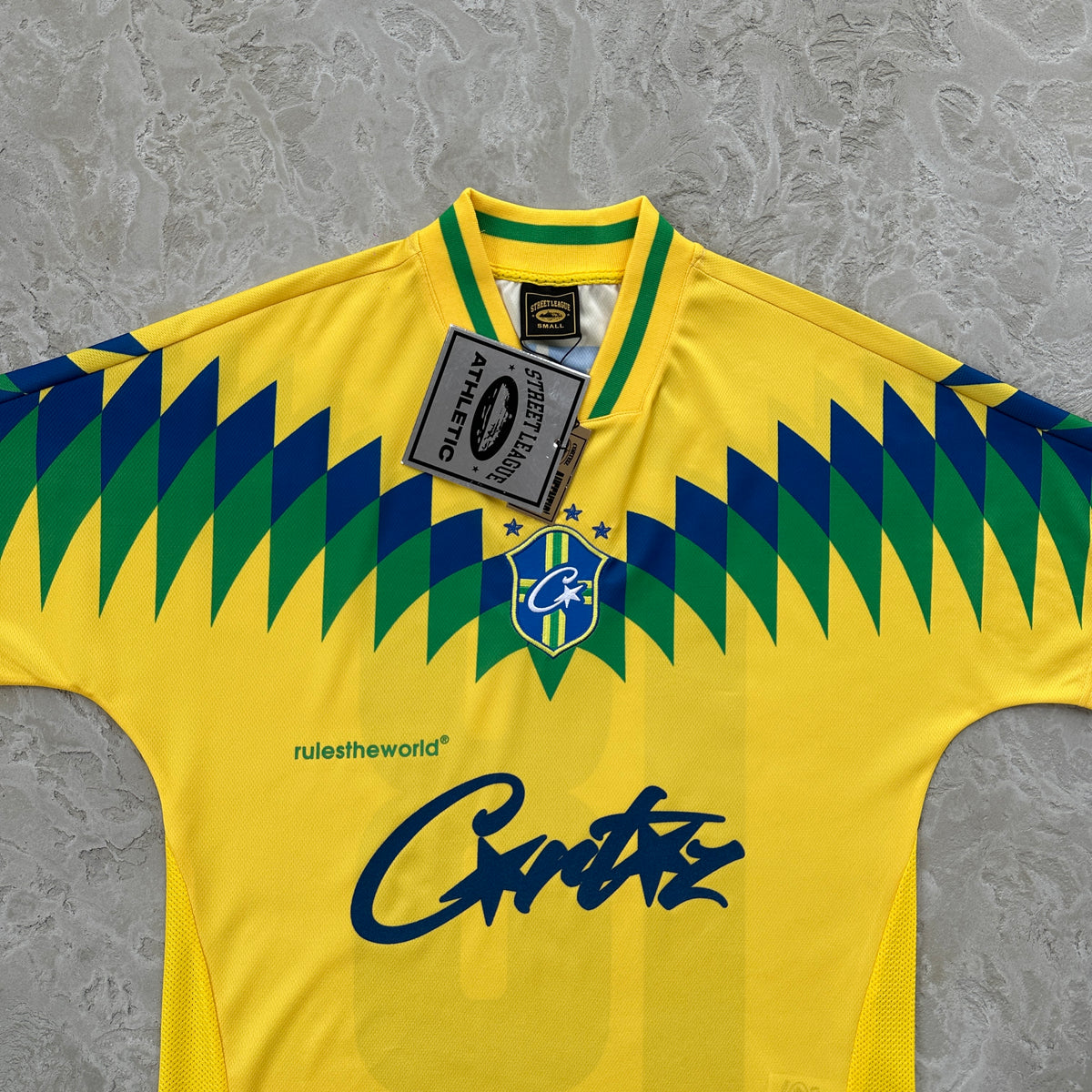 Camiseta Corteiz "Brasil Jersey"