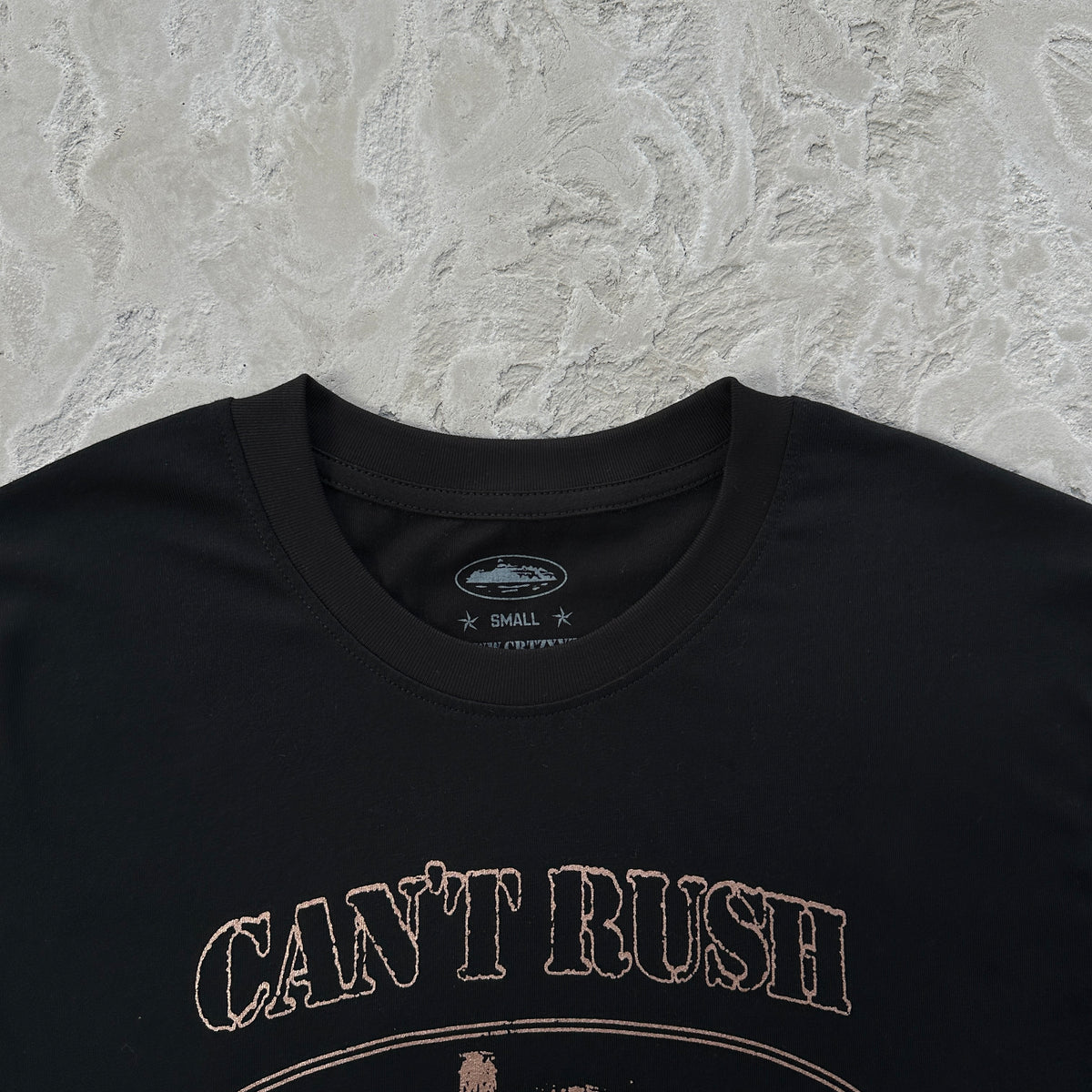 Camiseta Central cee x Corteiz "Cant Rush the Greatness"