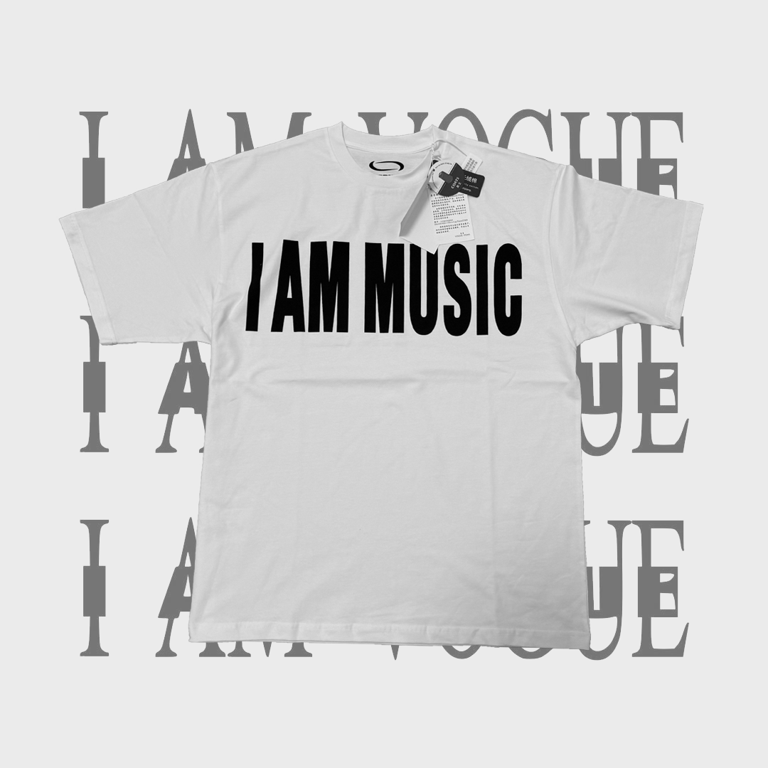 Camiseta “I am Music” Opium Merch