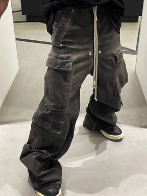 Calça Cargo Rick Owens Multi Pockets (no tags)