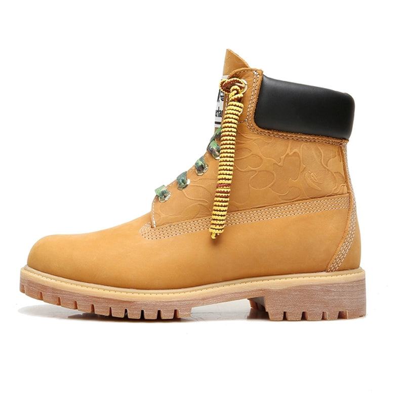 Bape X Timberland "Yellow Boots"