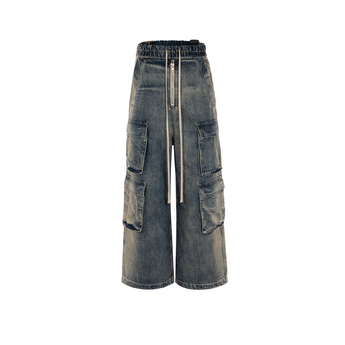 Calça Cargo Rick Owens Multi Pockets Jeans (no tags)