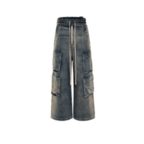 Calça Cargo Rick Owens Multi Pockets Jeans (no tags)
