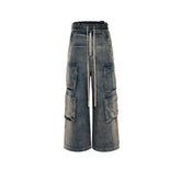 Calça Cargo Rick Owens Multi Pockets Jeans (com tags)