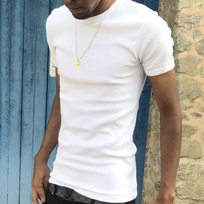 Camiseta Canelada Slim Fit