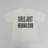 Camiseta "Ken Carson Girls Just Wanna Cum"