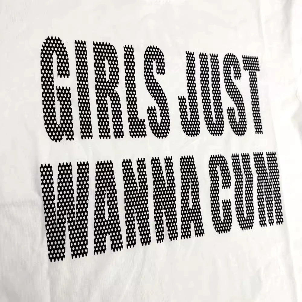 Camiseta "Ken Carson Girls Just Wanna Cum"